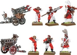 SALVENKANONE/RAKETENLAFETTE DES IMPERIUMS