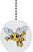 Bee with Big Eyes Solid Ceramic Fan Pull
