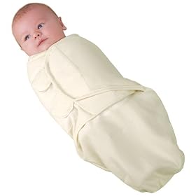 Kiddopotamus & Co. Organic Cotton SwaddleMe - Ivory