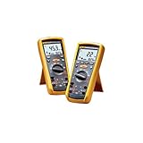 Image : Fluke FLUKE-1587 Digital LCD Display Multimeter with Test Lead Alligator Clip R
