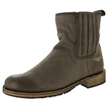 HARLEY DAVIDSON Denali Mens Leather Gored Oil Resistant Motorcycle Riding Boots Shoe Brown by Harley-Davidson