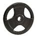 TKO Olympic 35 lb. Rubber Tri-Grip Plate