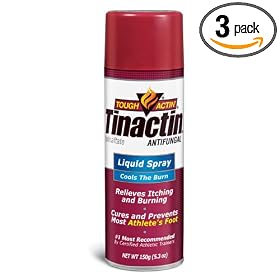 Tinactin Athletes Foot Liquid Spray (Pack of 3)