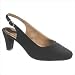 Women's Pleats As Punch Pump in Black Lamy