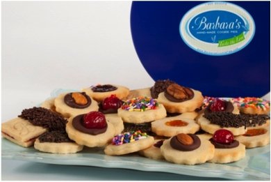 Assorted Gourmet Butter Cookies - 1 Lb. Tin 