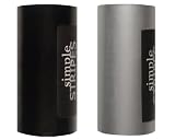 12' Peel & Stick Stripe Black & Silver Wall Border Sticker