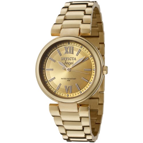 Invicta Women's 0553 Angel Collection 18k Gold-Plated Stainless Steel Watch