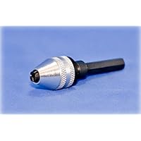 Mini Keyless Hand Chuck 1/4 Shank for Micro Drill Bits