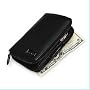 Kena Kai DataSafe®; Nappa Leather Zippered Wallet
