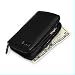 Kena Kai DataSafe ; Nappa Leather Zippered Wallet