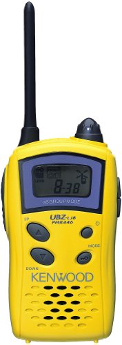 Kenwood UBZ-LJ8Y PMR-446 Handfunkger&auml;t (500mW, 8 Kan&auml;le, Reichweite bis zu 5km) gelb