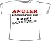 Sports : Angeln - gut aussehen: Beweis; T-Shirt wei&szlig;