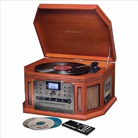 Crosley Songwriter CD Recorder- Cherry by Crosley