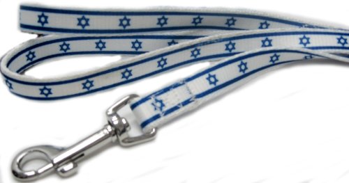 National Flag of Israel Dog Leash ... 6 ft Leash