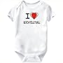 Baby Bodysuit White "I love Beach Volleyball " Sports 12 - 18 Months