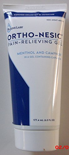 Ortho -Nisic / Pain-Relieve Gel / Menthol & Camphor