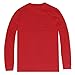 NAUTICA Men's Long Sleeve Solid Crewneck Logo T-Shirt