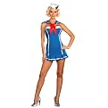 Women's Sailor Stormy Sky Costume - Blue/ Red/ White