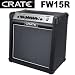 Crate FlexWave FW15R Guitar Amp Combo with Reverb, 15 Watt Single 12 Speaker