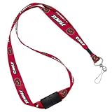 Temple Owls Official Logo Lanyard Keychain