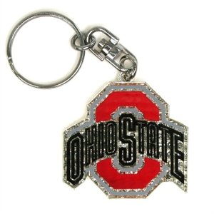 NCAA Ohio State Buckeyes Shanghi Diamond Keychain