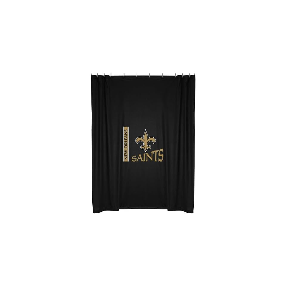 New Orleans Saints 72 X72 Shower Curtain Sports Fan Shower