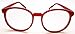 FancyG® Retro Vintage Inspired Classic Nerd Round Clear Lens Glasses Eyewear
