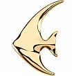 Angel Fish Brooch Pendant