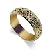 New Design Carved Brass Bracelet 2.75 Inches in Diamter
