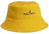 Nautica Yellow and Navy Blue Reversible Bucket Hat #NX0410