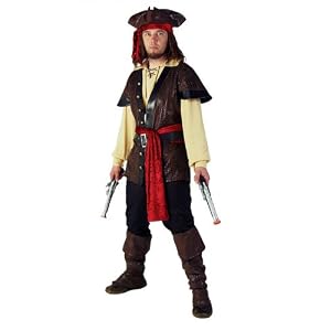 Plus Size Mens Rustic Pirate Costume