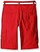 Southpole Boys' Belted Ripstop Basic Cargo Short with Washing All Season