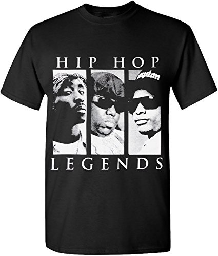 Hip Hop Legend Graphic T-shirts Tupac Eazy E Biggie
