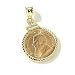 14K Gold 1980 First Year Issue 22K 1/10 Oz Krugerrand Coin Pendant