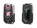 PREMIUM RUBBER STINGRAY CASE COVER (with 2 Optional Interchangable Belt Clips) for SANYO KATANA DLX - Retail Packaging