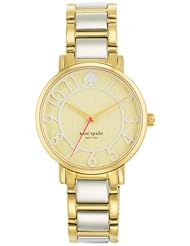 kate spade new york Womens 1YRU0391 Gramercy Analog Display Japanese Quartz Two Tone Watch
