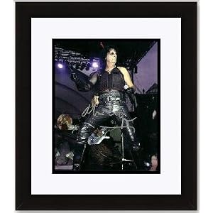 Buy Alice Cooper Autographed Concert 8x10 Photo - Custom Framed