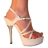 Nitelife - Michelle - White Patent - Size 7