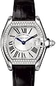 Cartier Roadster 18kt White Gold Diamond Ladies Watch WE500260