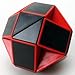 ShengShou Magic Snake Red and Black Twist Puzzle Twisty Toy