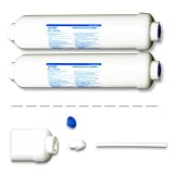 Produkt-Bild: Doppelpack Wasserfilter f&uuml;r Samsung K&uuml;hlschrank Filter extern