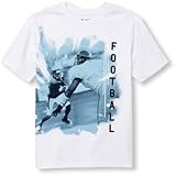 THE CHILDREN'S PLACE(ザ・チルドレンズプレイス) グラフィックティ ホワイト トップス半袖Tシャツ 10～12歳【並行輸入】