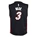 Dwyane Wade Miami Heat Youth Revolution 30 Performance Jersey-Black