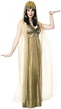 Egyptian Cleopatra Empress of the Nile Costume in Gold