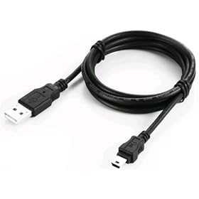 C�ble mini USB pour synchronisation de donn�es, mise � jour et recharge de la batterie pour Tomtom One 22 Assist V4 4th edition, Tomtom ONE Europe, ONE Europe Traffic, ONE Regional, ONE Regional 3rd Edition, ONE Regional Traffic TomTom ONE New Edition Europe
