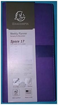Quo Vadis Principal Augsut 2020 - July 2021 Large Weekly Desk with Daily Notes 7" x 9 3/8" Plain Edge Texas Cover Made in USA (Chocolate)