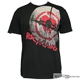 Rise Against - Locked On Mens T-shirt in Black, Size: Medium