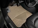 2007-2011 GMC Acadia Tan WeatherTech Floor Mat (Full Set) [With 2nd Row Center Console]