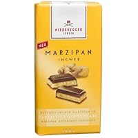 Niederegger Marzipan Classic Bar, Ginger, 3.5-Ounce Bars (Pack of 4)