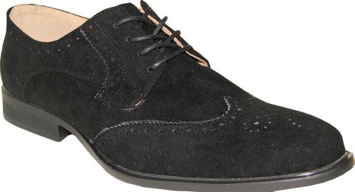 CORONADO Men Dress Shoe KEVIN-1 Classic Oxford Fashion Style with Wing Tip and Leather Lining